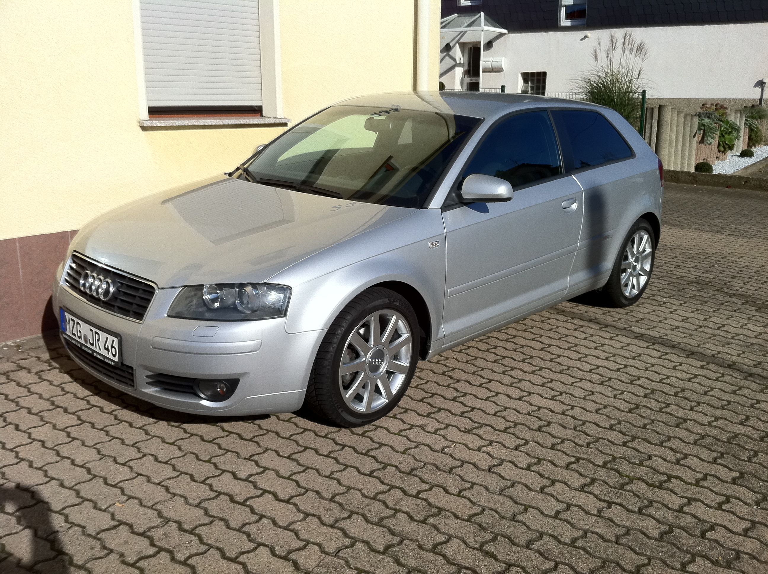 2006 Audi A3 S-line, Lava Gray (3.2L VR6/DSG/AWD)