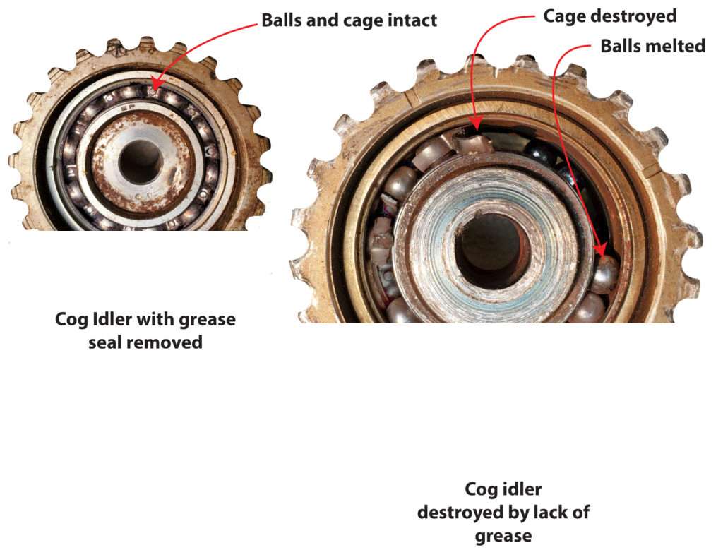 timing belt idler roller