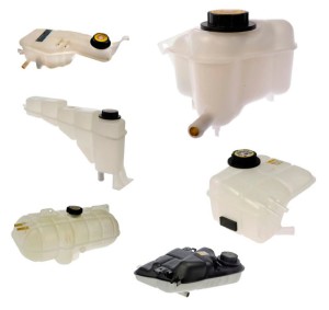 coolant tank, coolant recovery tank, coolant bottle, coolant leaking