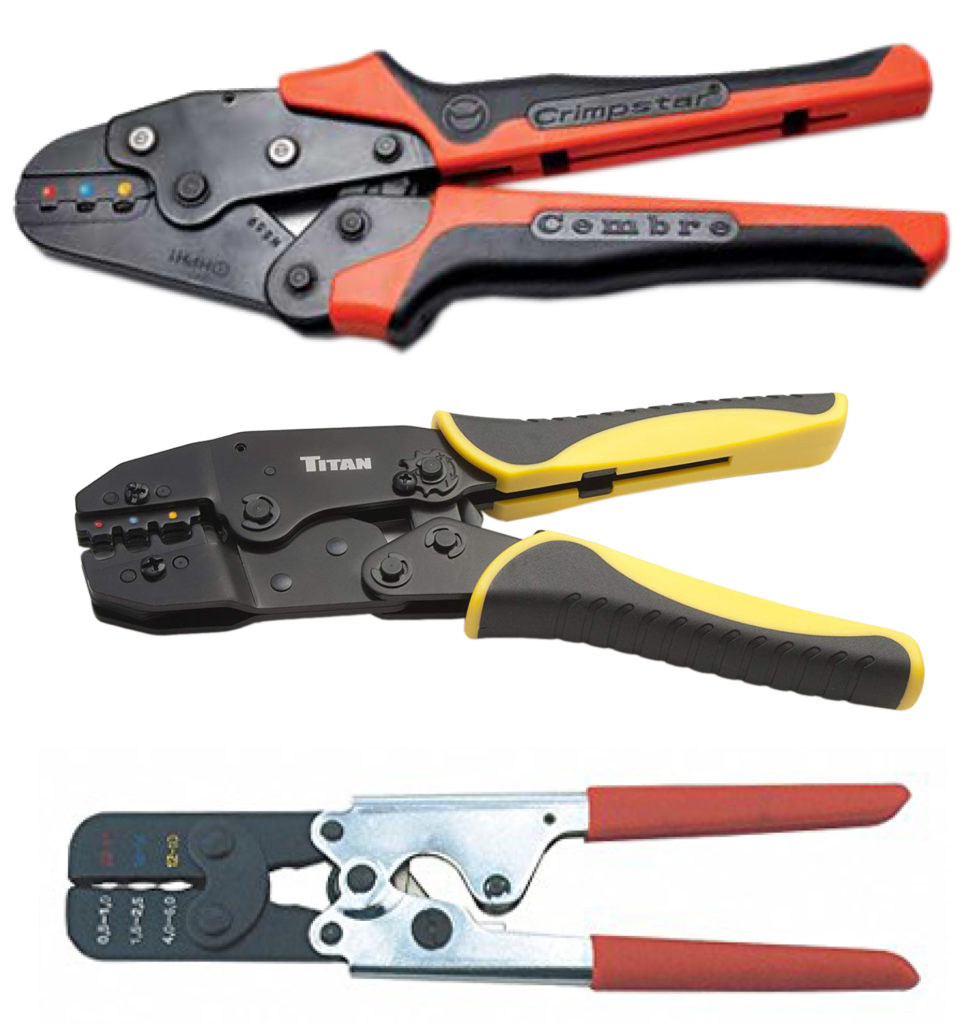 ratcheting crimping tool