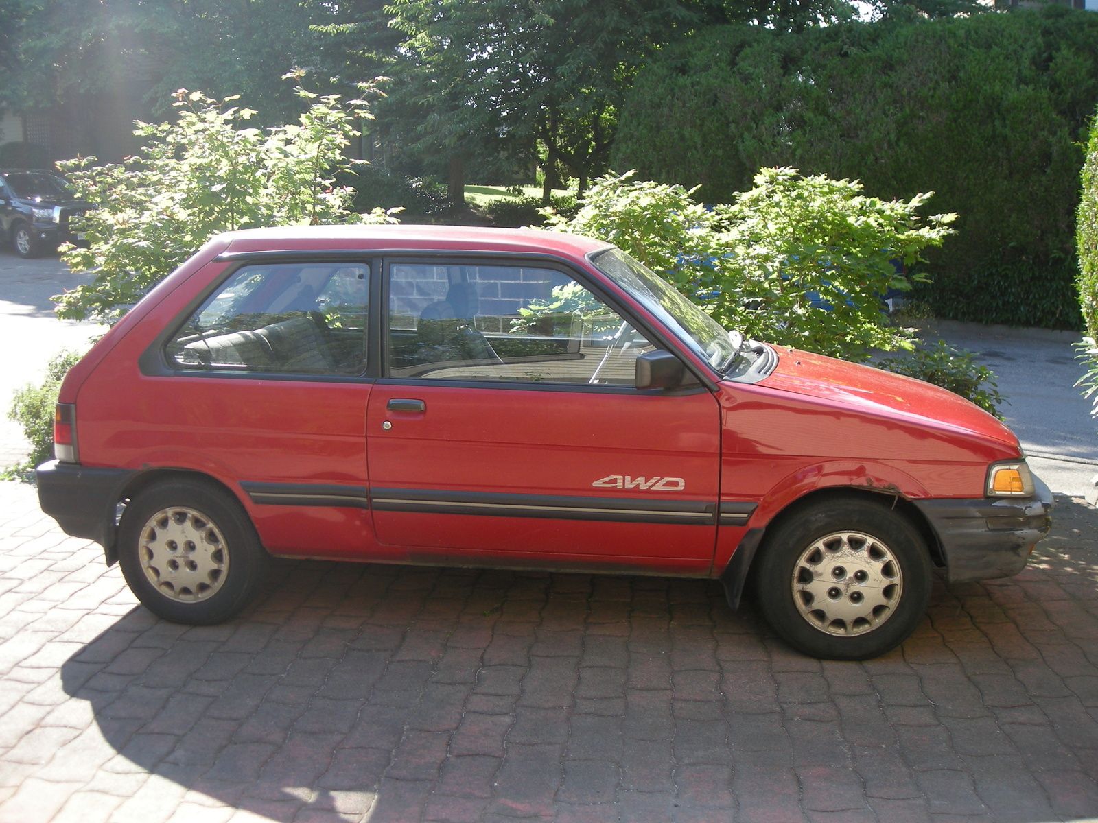 1990 Subaru Justy 3-dr DL