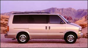 2000 Chevrolet Astro 4wd Base