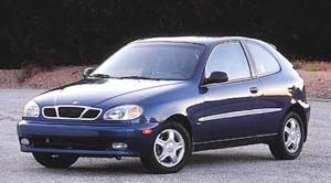2001 Daewoo Lanos 4-dr S