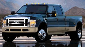 2009 Ford F-350 Super-duty-4x4-crew-cab-short-bed-srw King Ranch