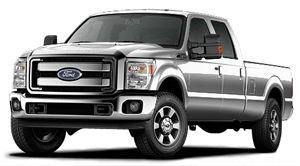 2013 Ford F-350 Super-duty-4x2-crew-cab-short-bed Lariat chrome package